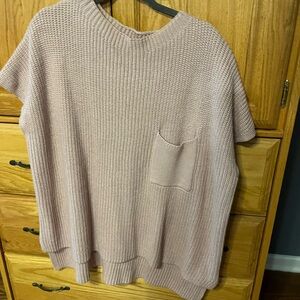 Chic Soul Blush Knit Top
